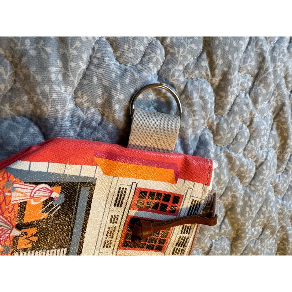 Chalo & Co Singapore Peranakan Heritage Zipper Pouch Travel Makeup Bag Multi - Picture 7 of 8
